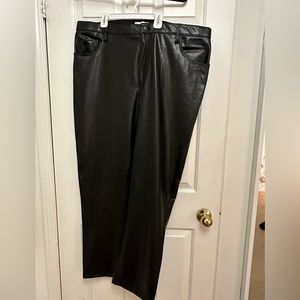 Abercrombie Faux Leather Pants